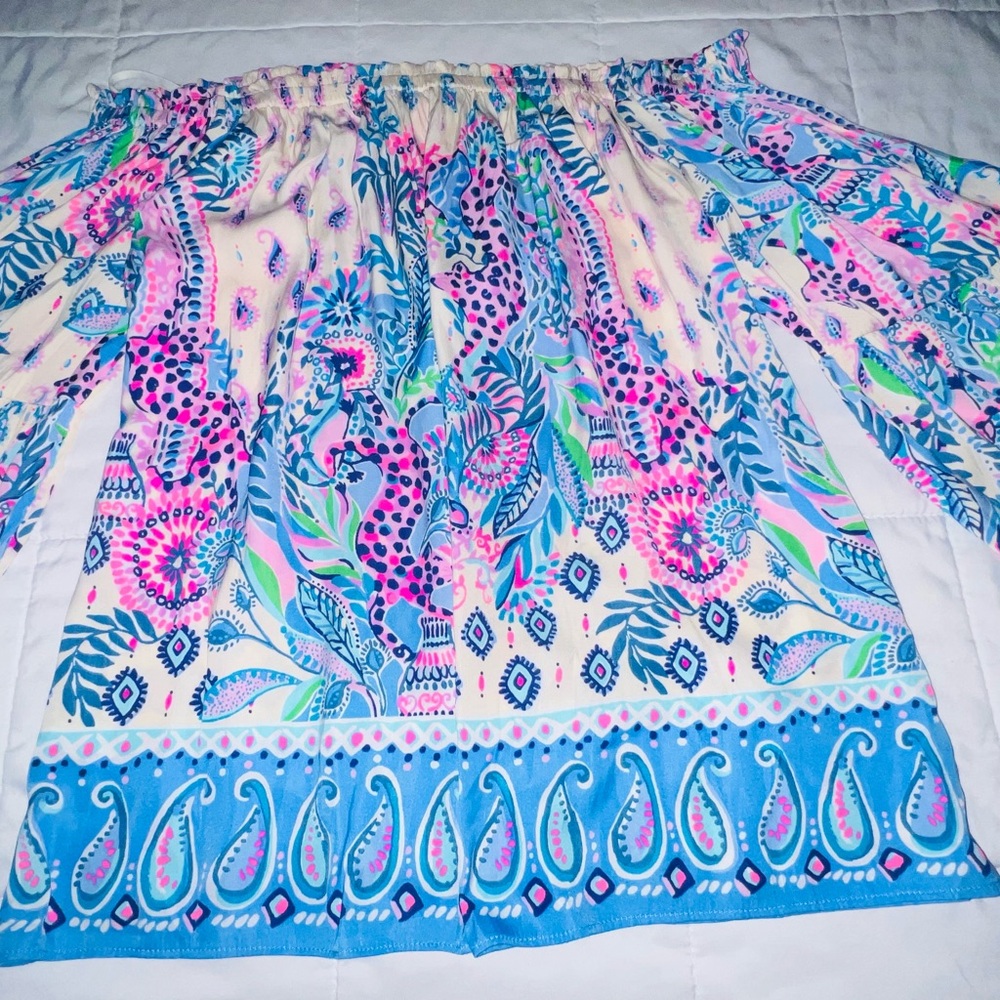 Lily Pulitzer Off-Shoulder Blouse